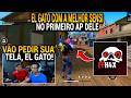 REAÇÃO DO URIEL XITER AO VER O EL GATO JOGANDO O PRIMEIRO APOSTADO NO FREE FIRE, ELE USOU ALGO?