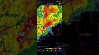 Confirmed large tornado over Edwardsville Illinois 12/10/21