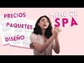 CÓMO HACER TU MENÚ DE SPA / CABINA?