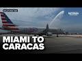 First DIRECT FLIGHT to Venezuela in 7 years leaves Miami