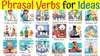 Vocabulary: Phrasal Verbs for Ideas  Learn Phrasal Verbs Through Stories #englishvocabulary