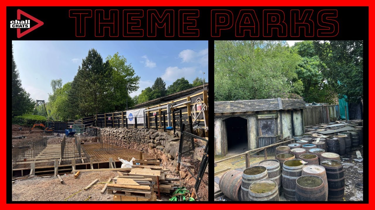 LATEST Alton Towers News! | Project Ocean CONSTRUCTION! | Scarefest ...