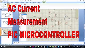 AC Alternating current measurement using pic microcontroller