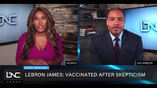 Sharon Wonders Why Lebron Wont Get Real About Vax