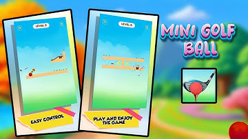 Mini Golf Ball || Construct 3 Game Template || Source code