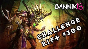DIABLO 3 Challenge Rift 300 - Haunt Locust Swarm Witch Doctor Build Easy Completion Guide
