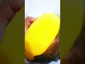 Peeling the Yellow Fresh Mango with A Knife #shorts