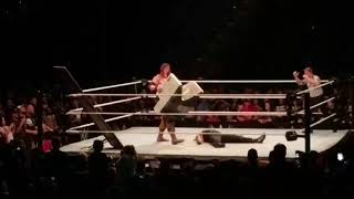 Last man standing match Roman Reigns vs Braun Strowman WWE Live Grand Forks N.D