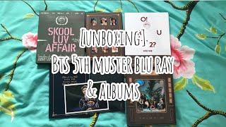 [UNBOXING] BTS (방탄소년단) 5th Muster Blu Ray and Albums