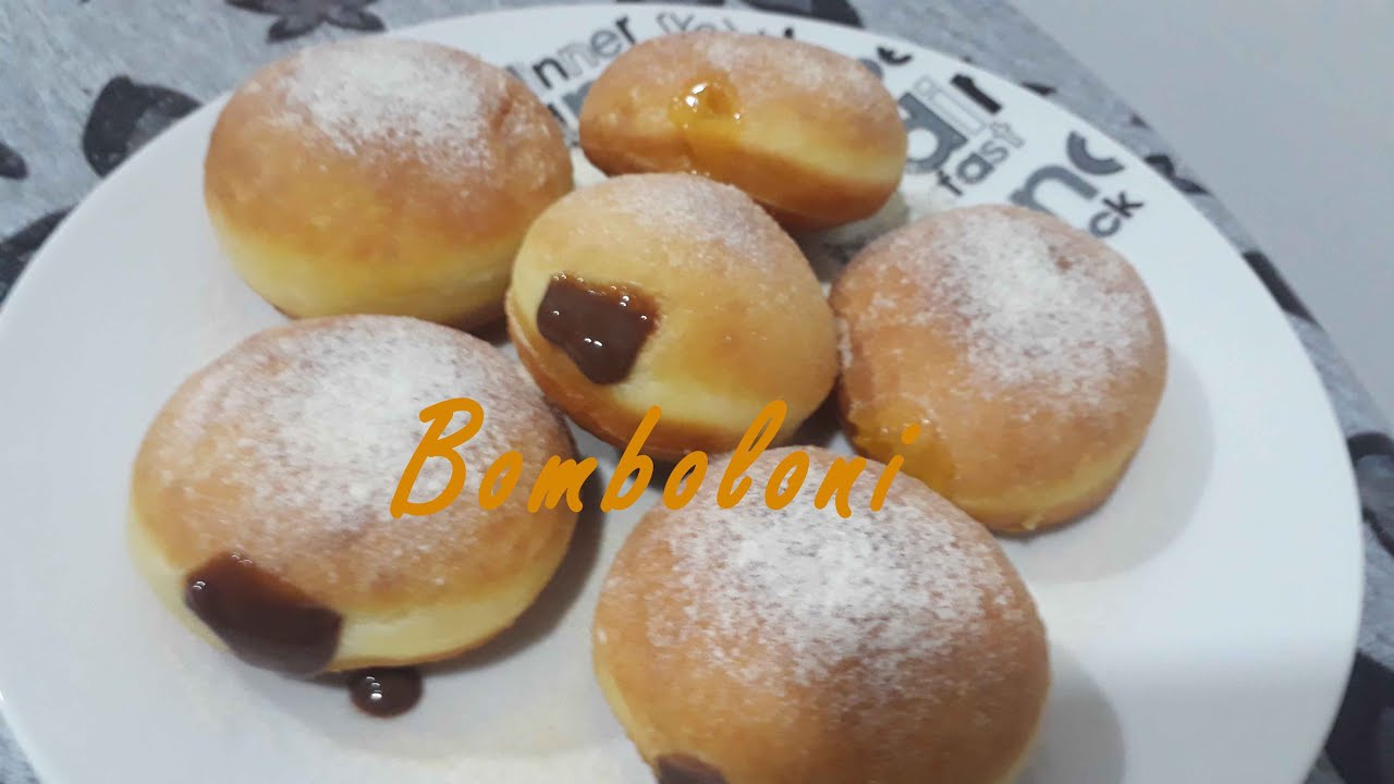 Resepi & Cara Mudah Guna Sukatan Cawan - Donat Bomboloni 