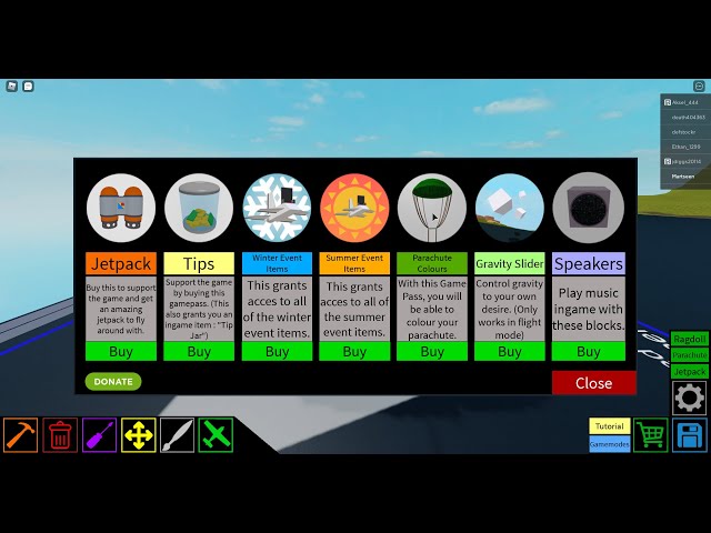 Jetpack Game Pass - Roblox