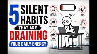 5 silent habits that are draining your daily energy
