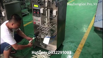 Máy Đóng Gói Cốm, Cafe Hoà Tan, Bột Sữa Bo Góc Túi