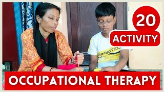 Fine Motor Attention Sitting Activities For Autism || Rina Atharba