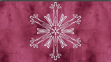 Nigel Andreola How to Paint a Snowflake in Krita and ASMR Snowflake Speedpaint