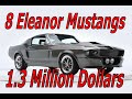 Eleanor mustang fastbacks combine to sell for 13 million dollars barrettjacksontv