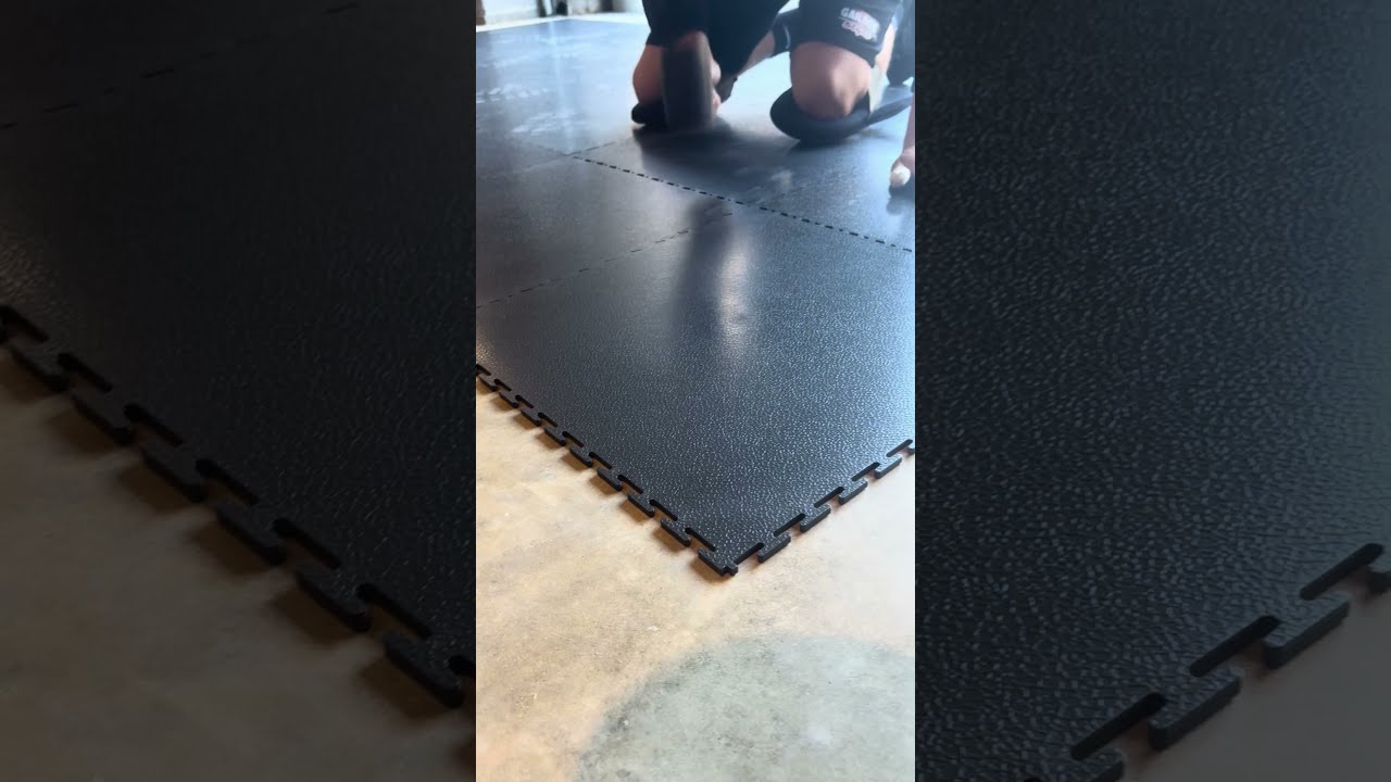 Modular PVC Garage Floor Tiles Industrial Flooring Garageflooring Diy Floortiles