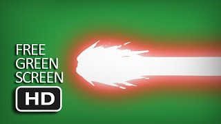 Free Green Screen - Red Kamehameha [With Sound]