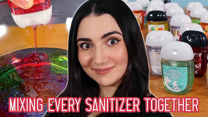 Mixing Every Hand Sanitizer From Bath & Body Works...