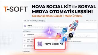 Tek Tıkla Tüm Sosyal Medya İçerikleri Hazır! T-Soft Nova Social Kit İncelemesi screenshot 1