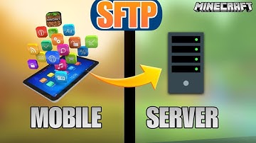 how to use sftp on mobile | upload file from mobile to hosting server | sftp using mobile 2024