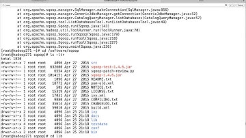 Plain Vanilla Hadoop - Setup Sqoop