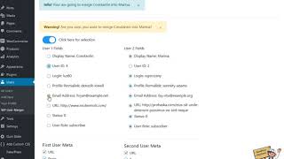 WP User Merger - WordPress Plugin By Fahad Mahmood
