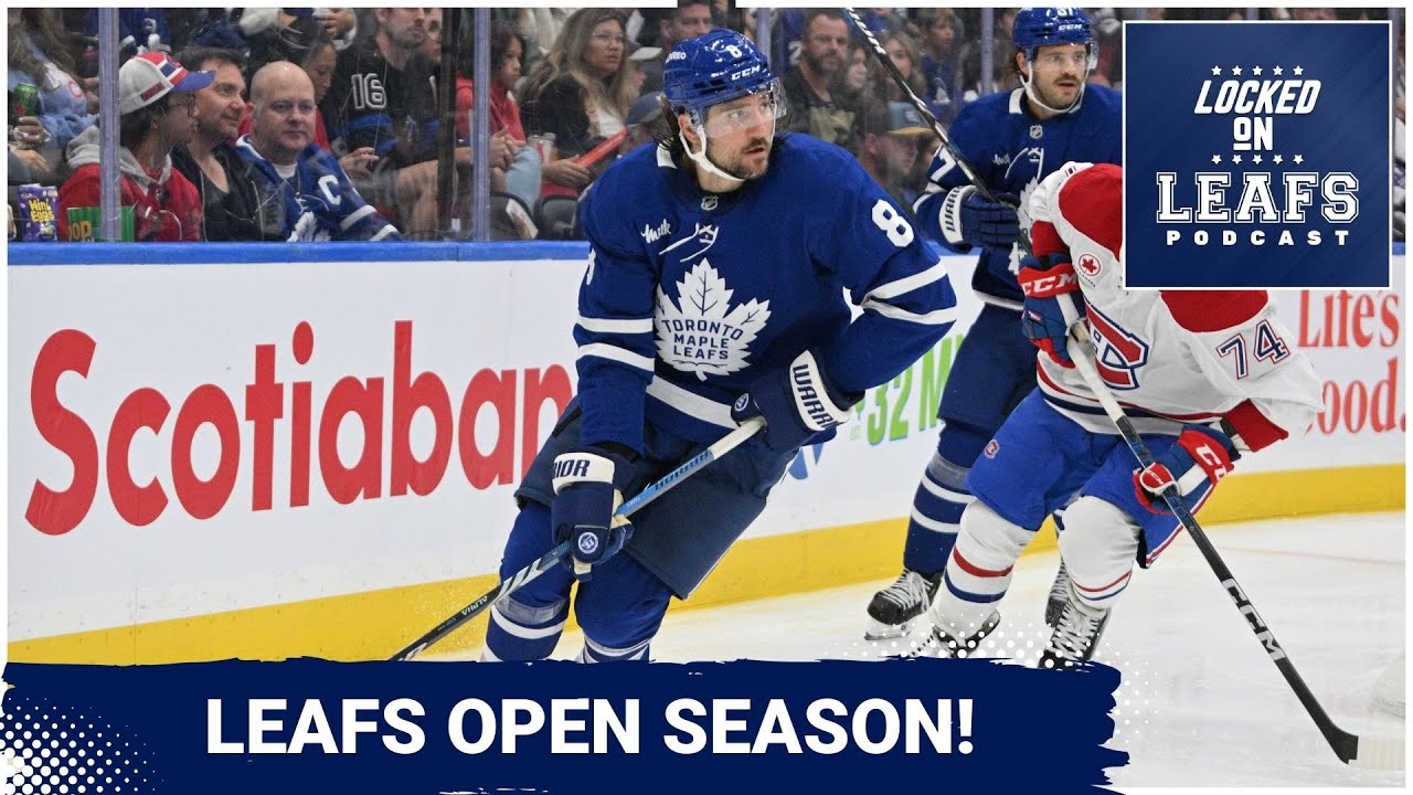 Toronto Maple Leafs open season vs. Canadiens with same expectations, over/under predictions