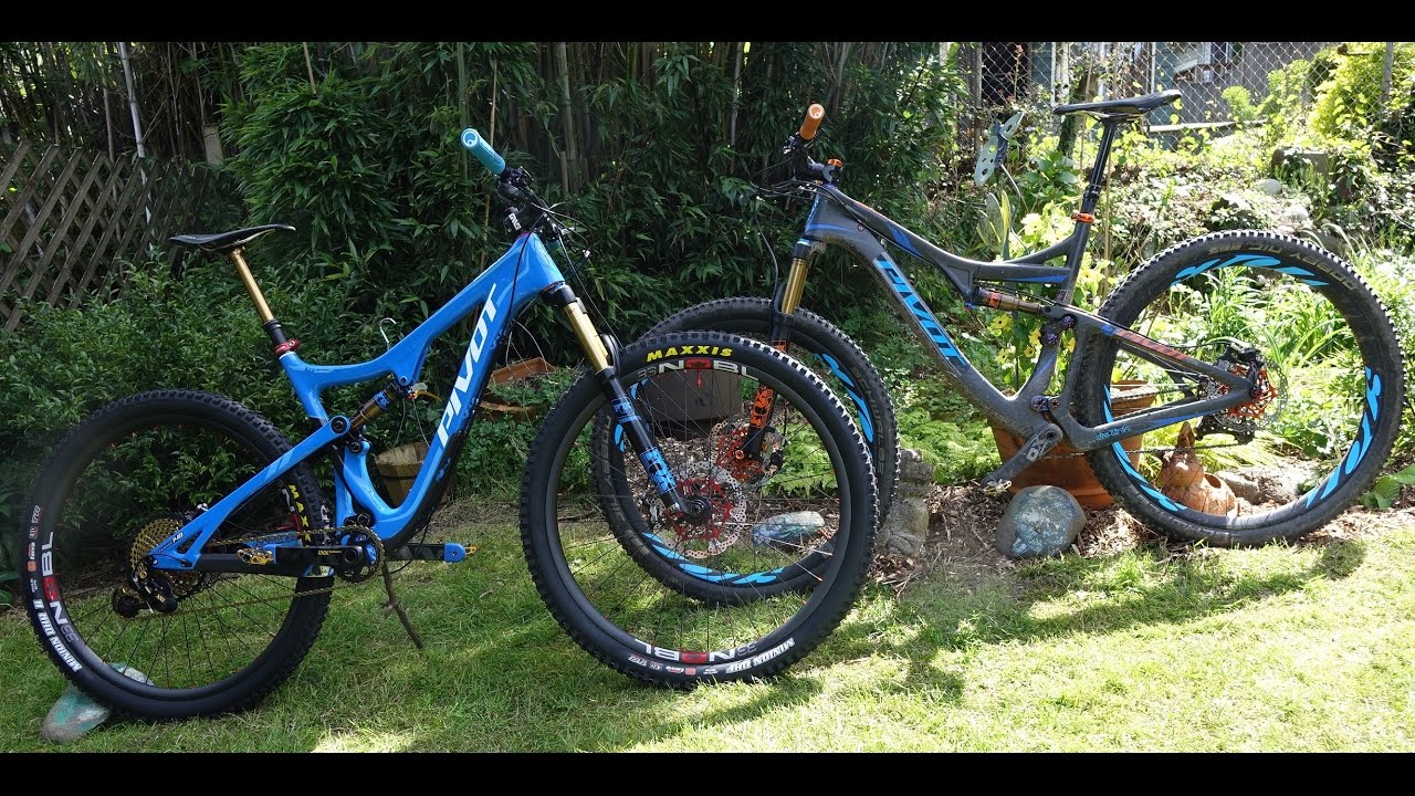 Pivot Mach 429 Trail Dream Bike at Downhill Zone YouTube