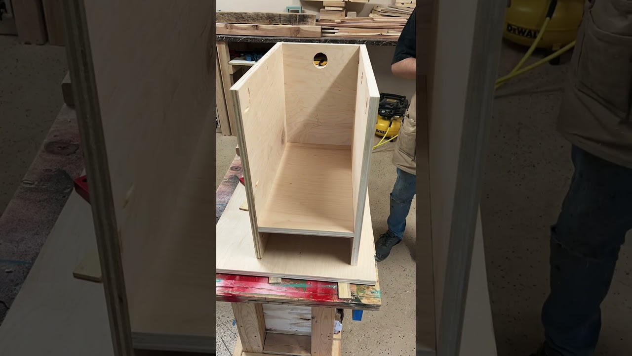 Starting a new functional art nightstand for our guestroom  