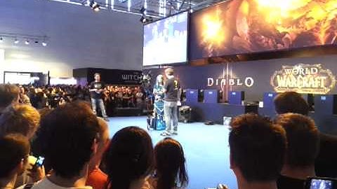 Gamescom 2011 Blizzard Cosplay Contest - World of Warcraft Human Mage - 20.08.2011