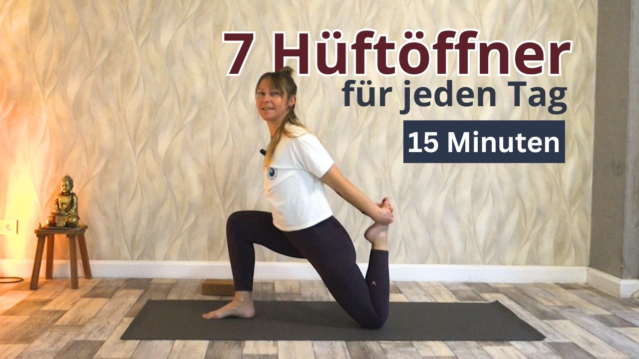 So wirst du deine Hüftschmerzen los! | 7 Hüftöffner für mehr Beweglichkeit