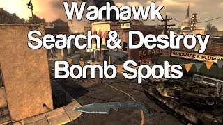 Warhawk Search and Destroy Bomb Spots