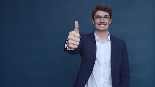 Businessman Thumbs Up Stock Video