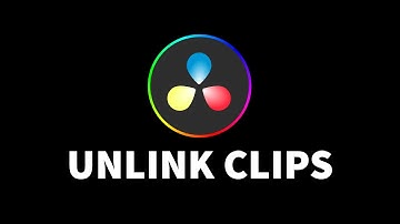 How To Unlink Video From Audio | DaVinci Resolve 18 Tutorial