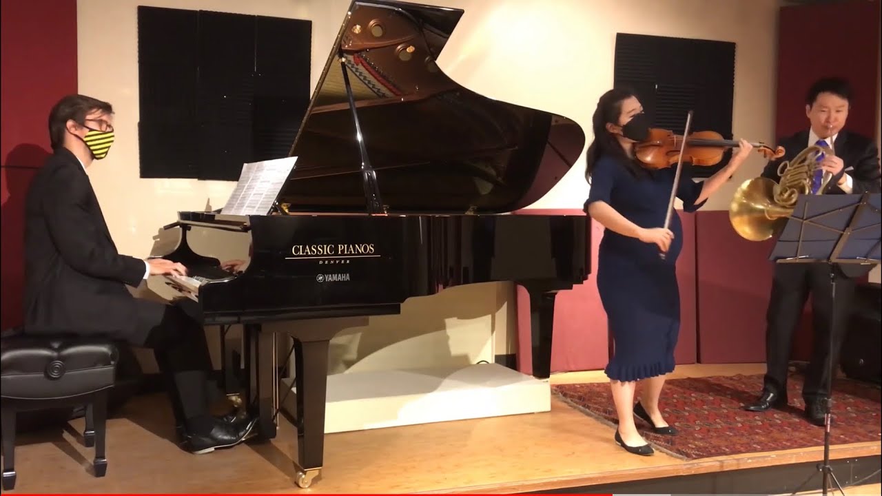 “Licht und Liebe” by F. Schubert, D.352 (arr. Young Kim) for Horn, Violin, and Piano