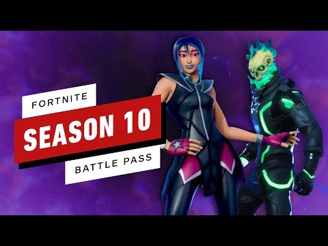 All Fortnite Season 10 Battle Pass Items (Skins, Outfits, Emotes)