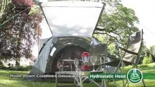 Coleman® Coastline 8 Deluxe - Large Tunnel Tent for Family Camping