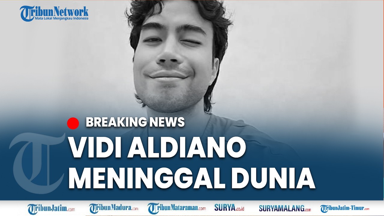 🔴BREAKING NEWS: PENYANYI VIDI ALDIANO MENINGGAL DUNIA, Pejuang Hadapi Kanker Ginjal Sejak 2019