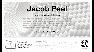 PDX GH - Parametric Stuff presented by Jacob Peel