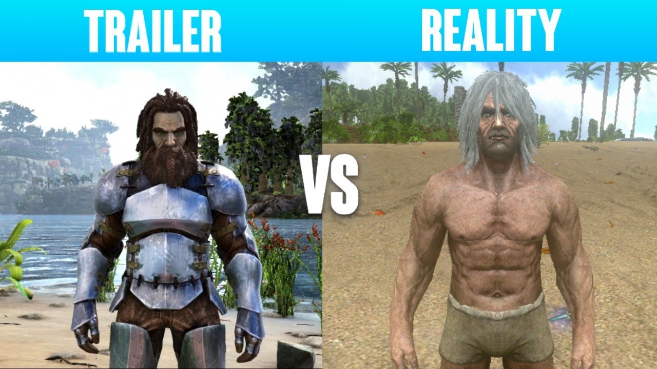 Ark Mobile Trailer VS Reality 😐 YouTube