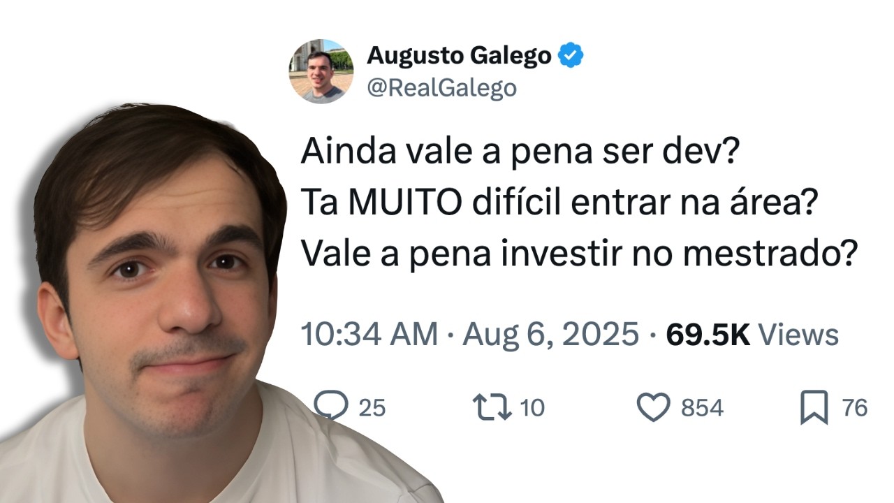 Respondendo perguntas sobre carreira na programação