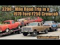 3200 + Mile Roadtrip in a 1970 Ford F250 Crew Cab 12V Cummins Swapped! Miami, FL to Springtown, TX