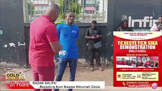 "Unpaid Teachers Strike Back: Witness the Yeregye Yen Sika Revolution for Educational Justice!"