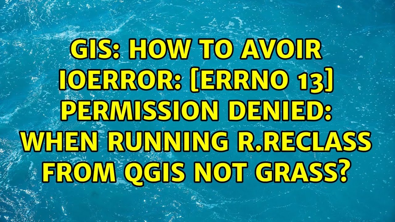 How To Avoir IOError Errno 13 Permission Denied When Running R how-to-avoir-ioerror-errno-13-permission-denied-when-running-r