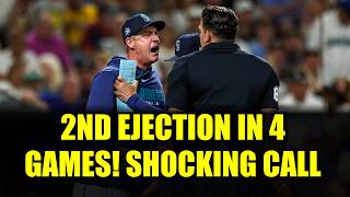 Dan Wilson's 2nd Ejection in 4 Games Over Controversial ABS Call | Mariners vs. Rays Highlights