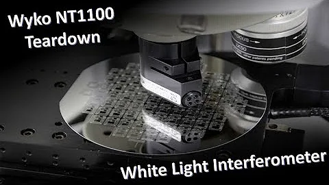 SWLI Teardown - Scanning White Light Interferometer