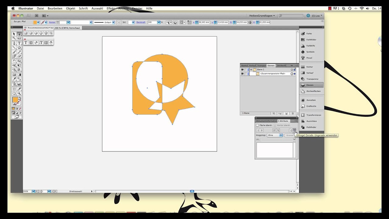 Illustrator Zusammengesetzter Pfad YouTube