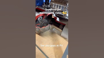 Root style Blower/supercharger maintenance. ￼#bds #blowerdriveservice #burnoutwars #usarmy