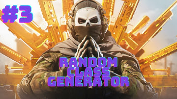 Random Class Generator! Ep. 3 - MW3